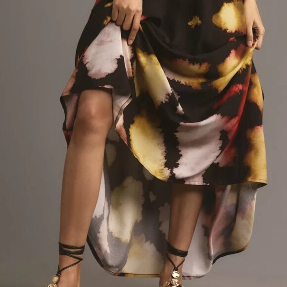 Anthropologie / Conditions Apply Printed Tie-Strap Kaftan - Picture 2 of 7